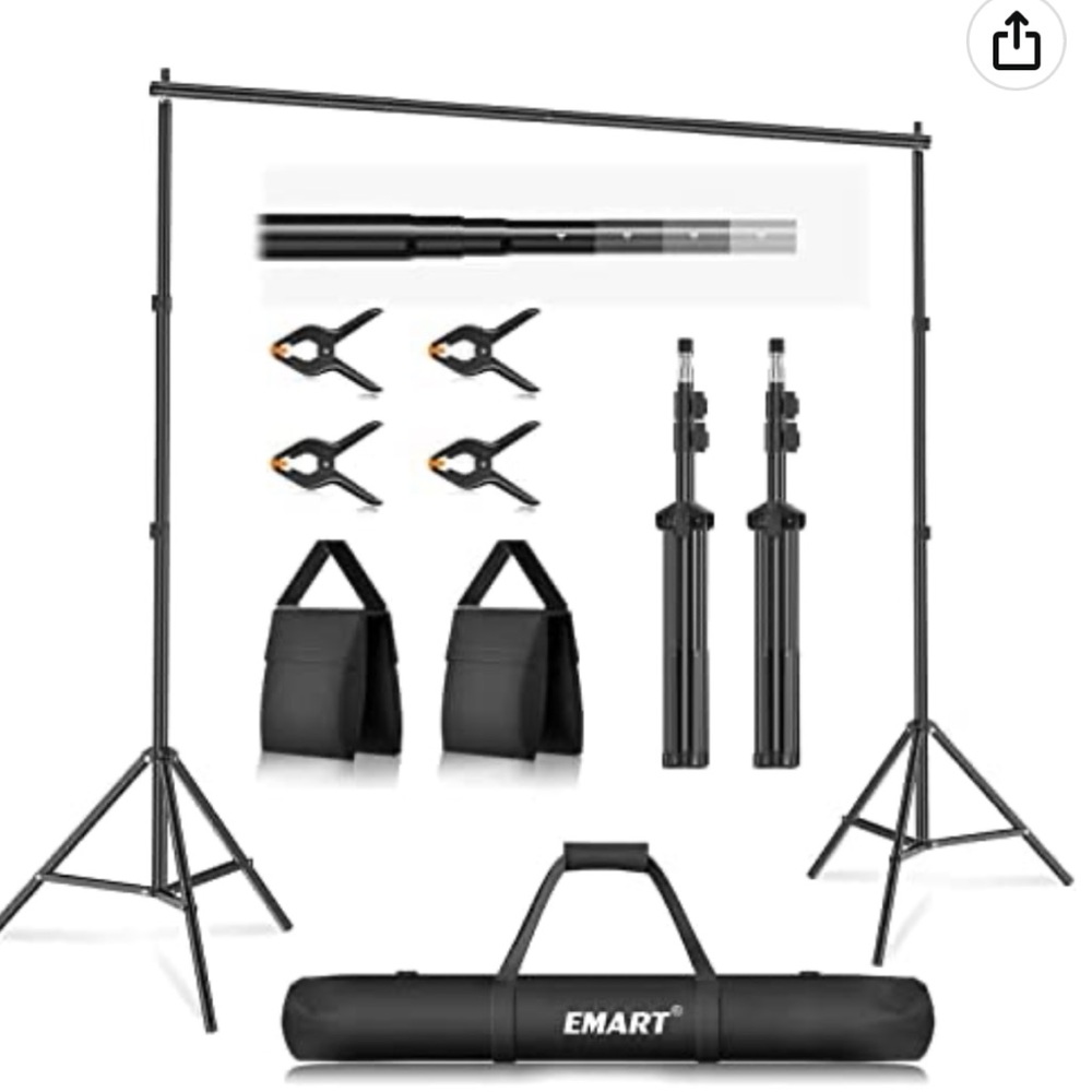 Backdrop Stand Kit with Bag
